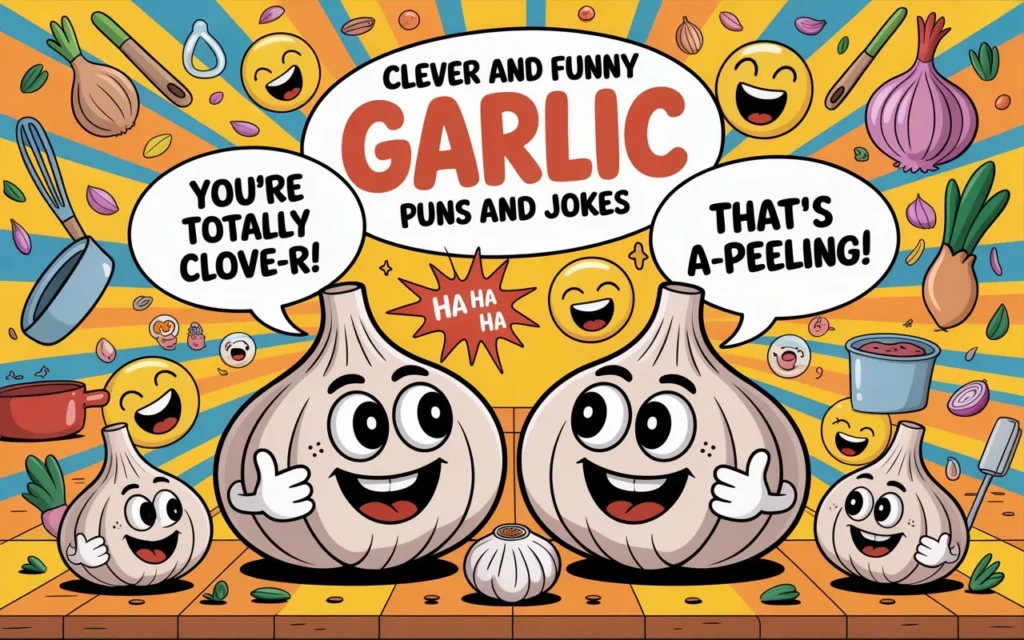Clever and Funny Garlic Puns and Jokes