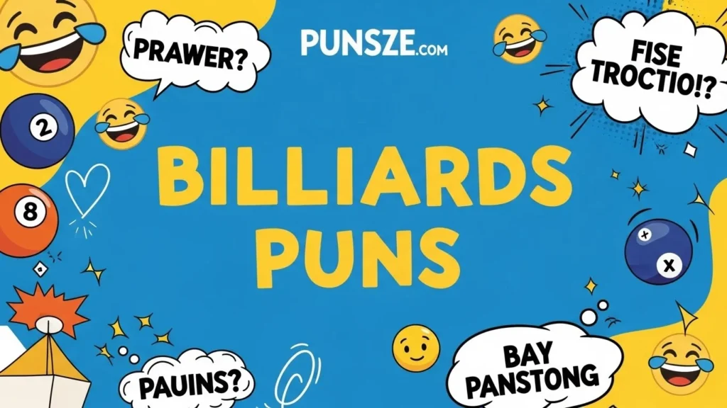 Billiards Puns