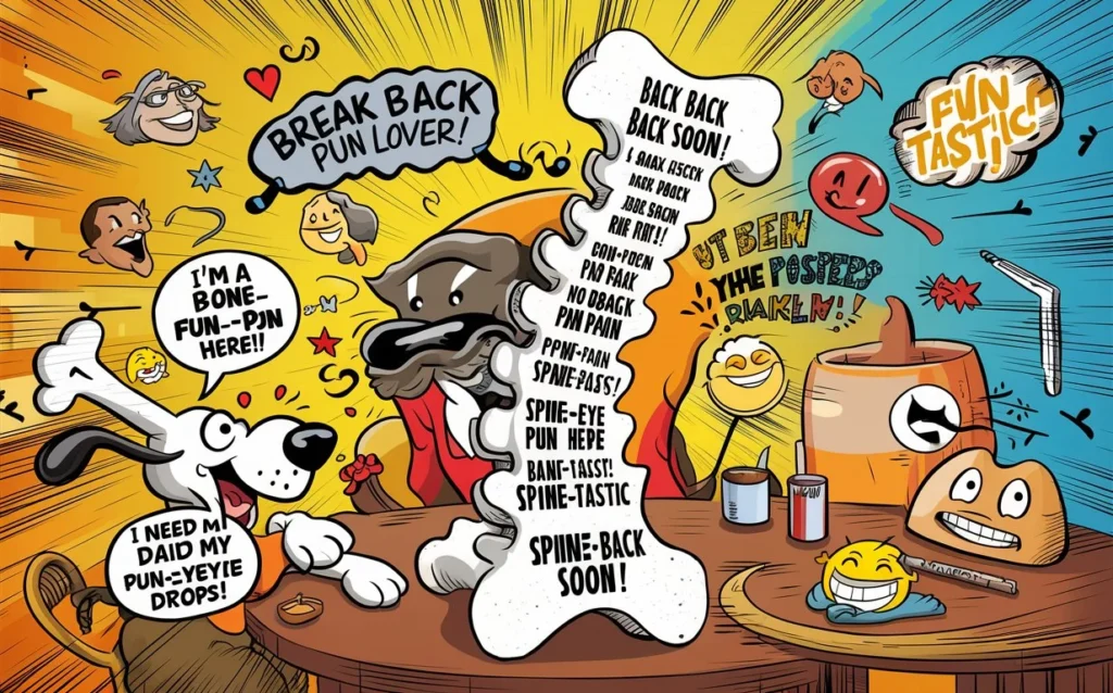 Spine Puns