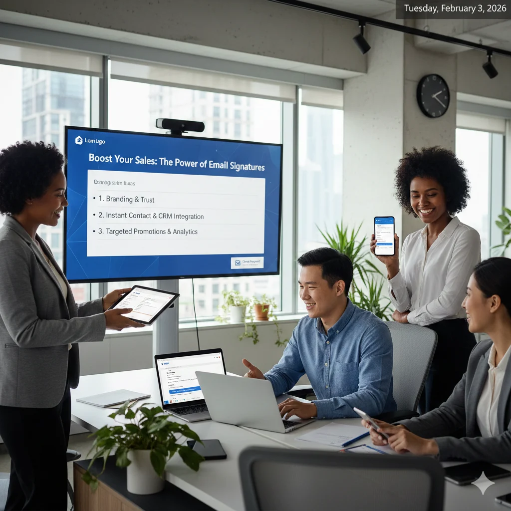 How Email Signature Tools Help Sales