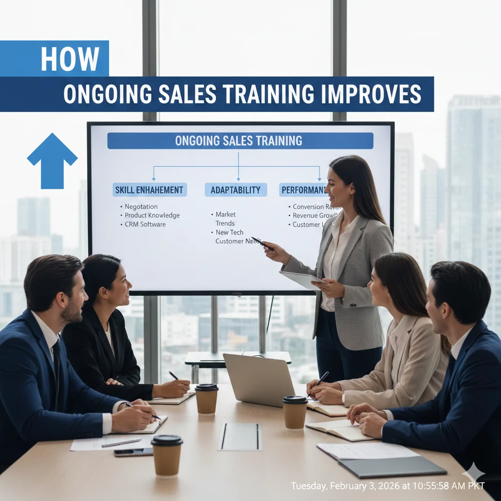 How Ongoing Sales Training Improves