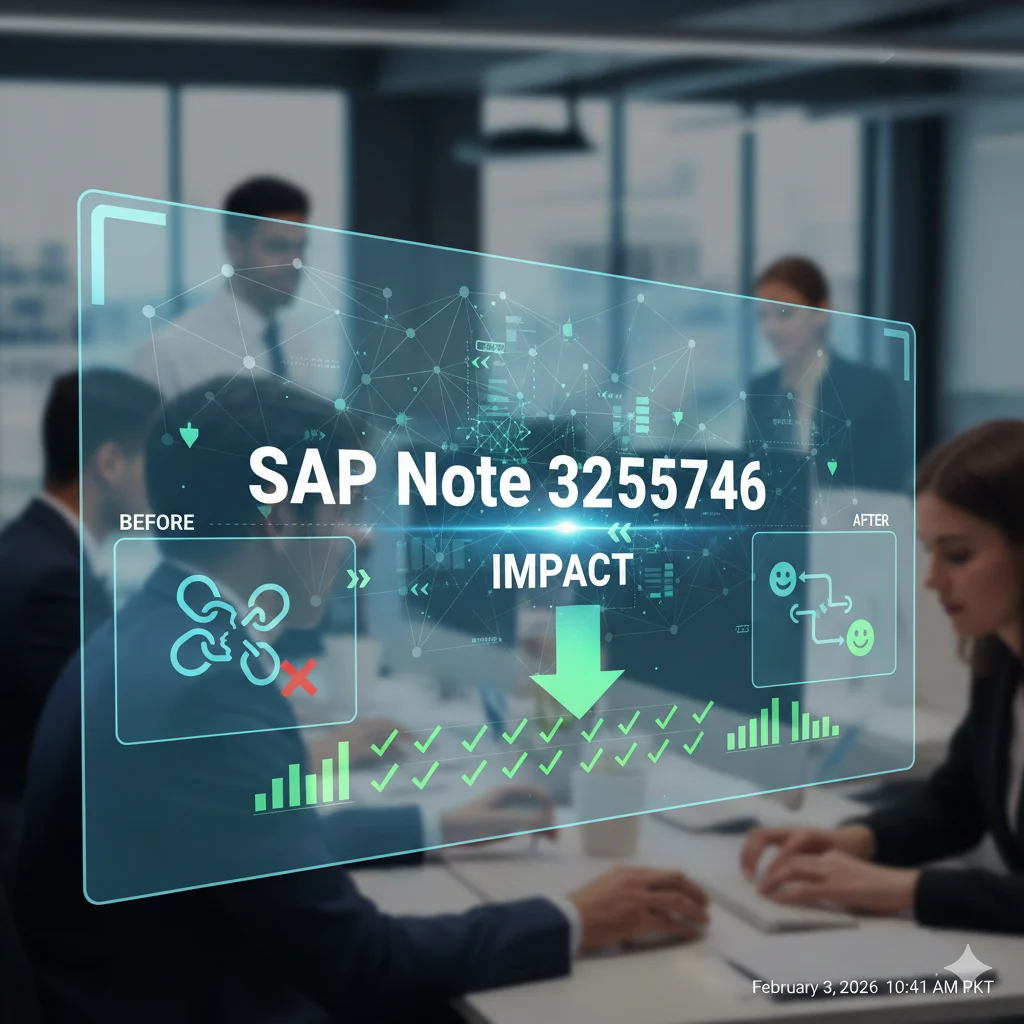The Impact of SAP Note 3255746