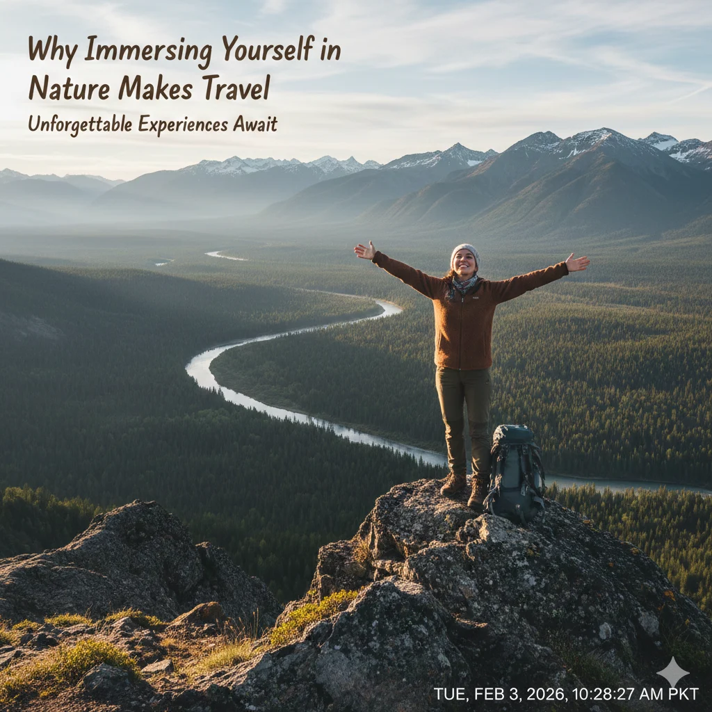 Why Immersing Yourself in Nature Makes Travel