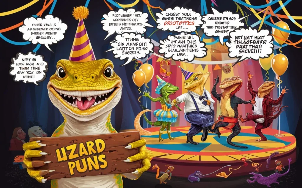 Lizard Puns