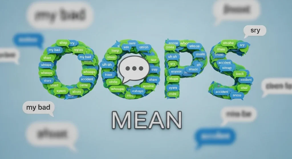 Opps Mean in Text