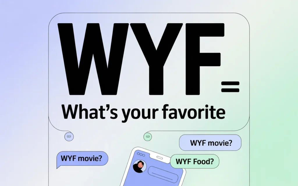 WYF Mean in Text