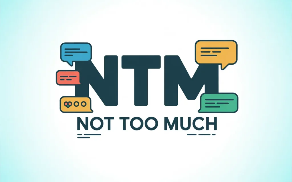NTM Mean in Text Real Meaning