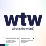 WTW Meaning in Text