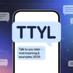 TTYL Mean in Text