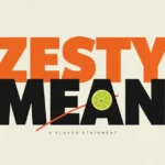 Zesty Mean in Text